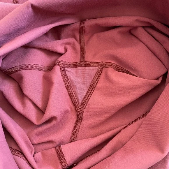 Lululemon Wunder Under High-Rise Tight Brushed Full-On Luxtreme 28” Misty Merlot - Picture 7 of 8